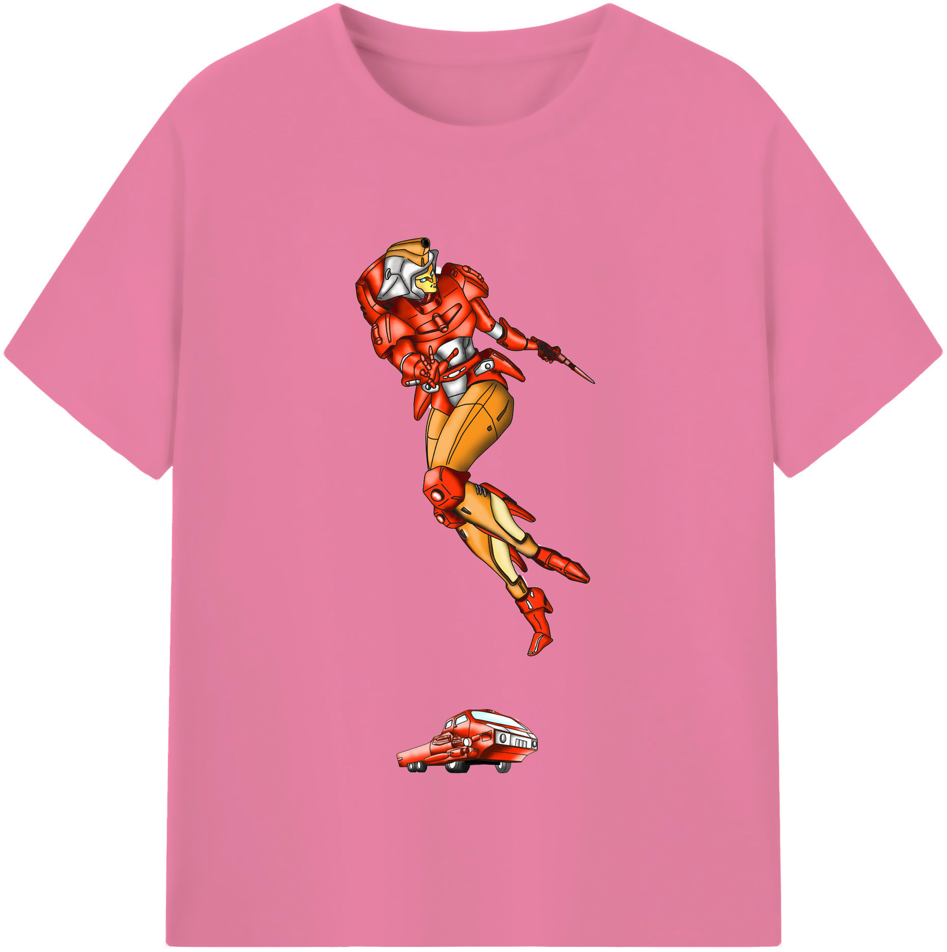 （画像用）  綿100％半袖Tシャツ（フロントプリント）
